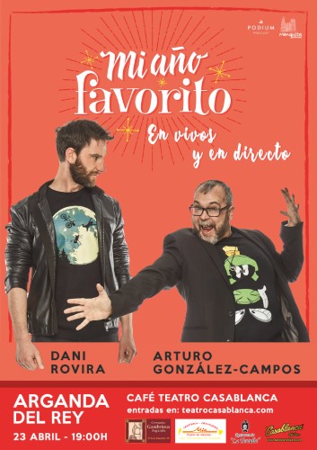 Dani Arturo cartel Mi año favorito