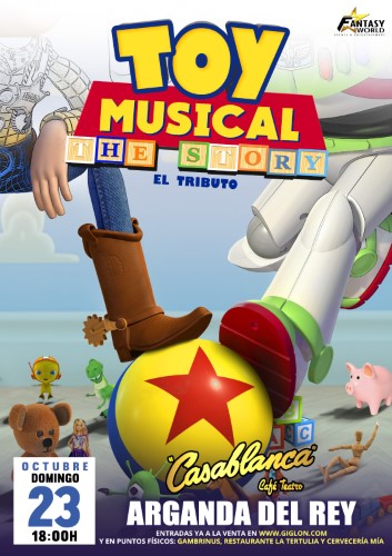 Cartel toy musical
