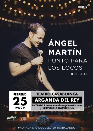 Cartel Punto para los locos