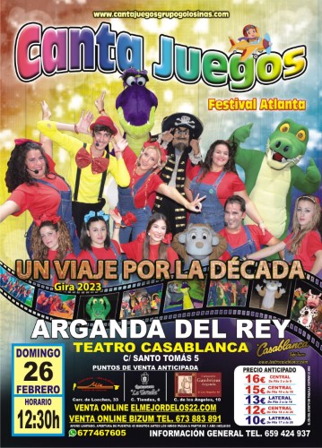 Cartel Canta Juegos