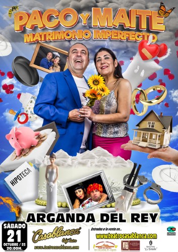 Cartel Paco y Maite