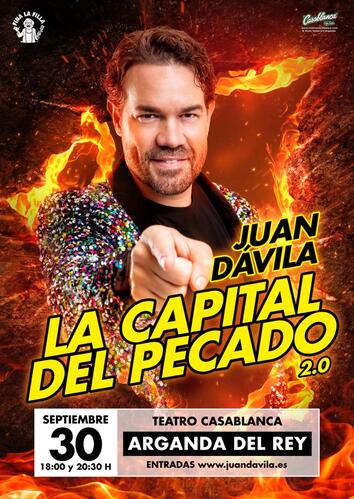 Cartel Juan Dávila La Capital Del Pecado