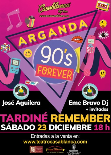Cartel Arganda 90 Forever