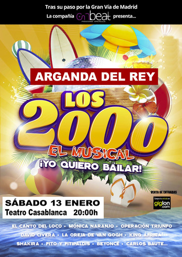Cartel Musical Los 2000