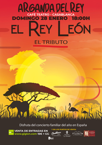 Cartel El Rey León