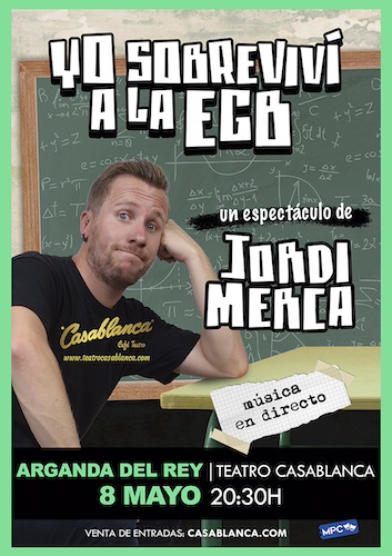 Cartel yo sobreviví a la egb